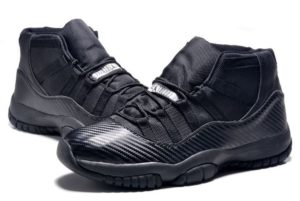 Nike Air Jordan 11 Retro Carbon Black черные 40-45