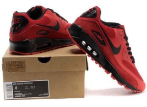 Nike Air Max 90 красные (40-44)