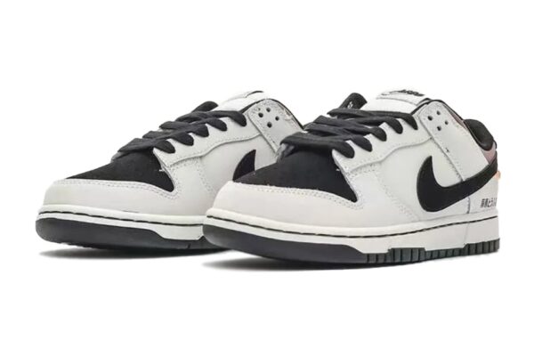 Nike SB Dunk Low AE86 серые с черным нубук мужские (40-44)